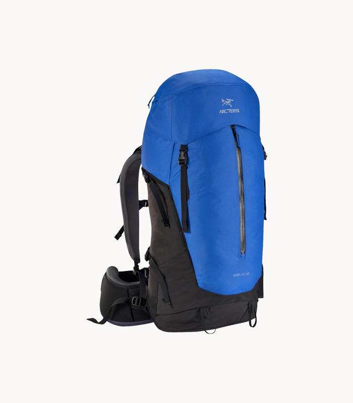 Arc'teryx Bora AR 63L Hiking Backpack - Stellar Blue
