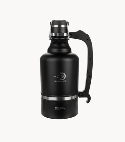 DrinkTanks Double-Wall Vacuum Insulated Growler - Black